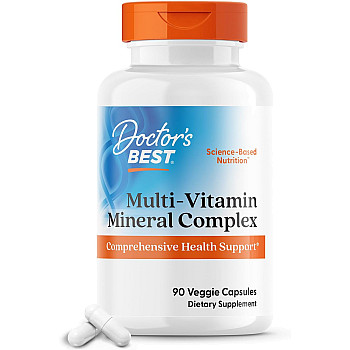 קומפלקס מולטי-ויטמינים ומינרלים 90 כמוסות - מבית Doctor's best
