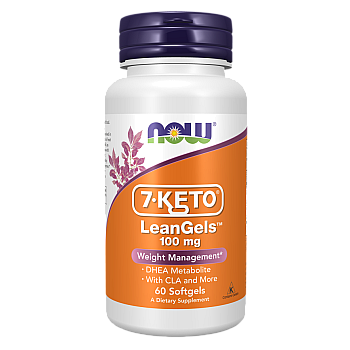 7-Keto-DHEA ג'ל 100 מ"ג 60 כמוסות - מבית NOW FOODS