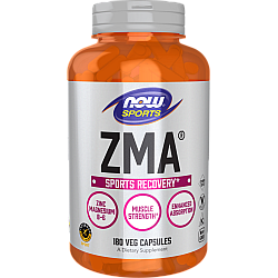 ZMA התאוששות שרירים 180 כמוסות - מבית NOW FOODS