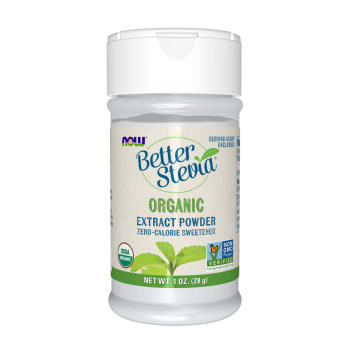 אבקת תמצית סטיביה אורגני 28 גרם - מבית NOW FOODS