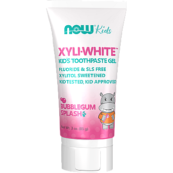 משחת שיניים ג'ל לילדים בטעם מסטיק 85 גרם - מבית NOW FOODS
