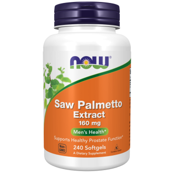  תמצית סו פלמטו דקל ננסי 160 מ"ג - 240 כמוסות מבית NOW FOODS