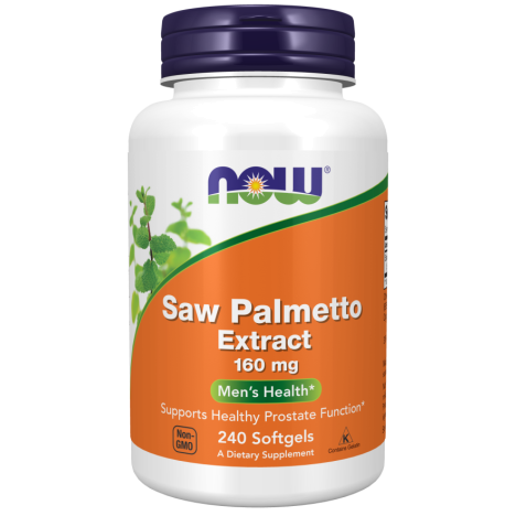 תמצית סו פלמטו דקל ננסי 160 מ"ג - 240 כמוסות מבית NOW FOODS