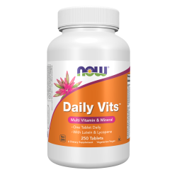 Daily Vits מולטי ויטמין ומינרלים 250 טבליות - מבית NOW FOODS