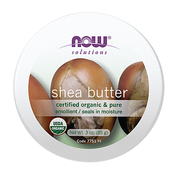 חמאת שיאה אורגנית 85 גרם - מבית NOW FOODS