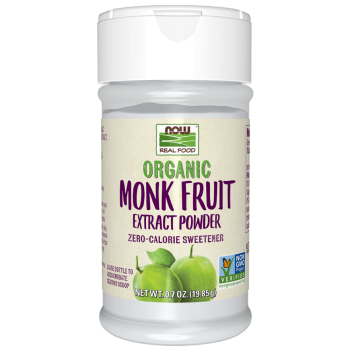 ממתיק ללא קלוריות אורגני של תמצית פרי הנזירים 19 גרם - מבית NOW FOODS