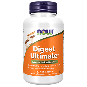 Digest Ultimate לתמיכה במערכת העיכול 120 כמוסות - מבית NOW FOODS