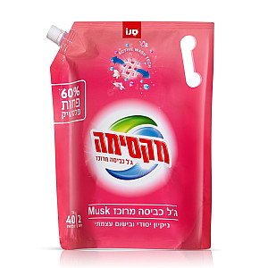 סנו מקסימה ג'ל כביסה מאסק בשקית מילוי - 2 ליטר