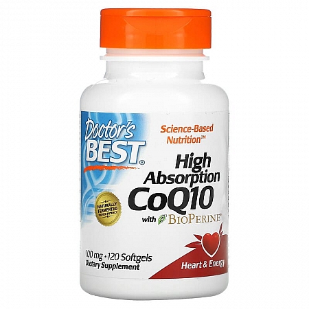 מחיר CoQ10 קו-אנזים גל ספיגה גבוהה 100 מג - 120 כמוסות רכות - מבית Doctors best