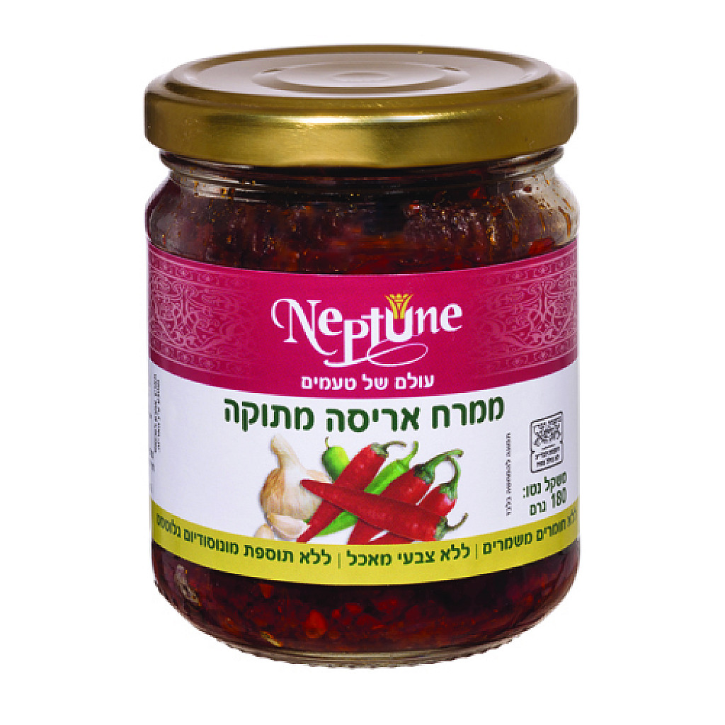 - ממרח אריסה מתוקה 180 גרם - נפטון - טופ פארם
