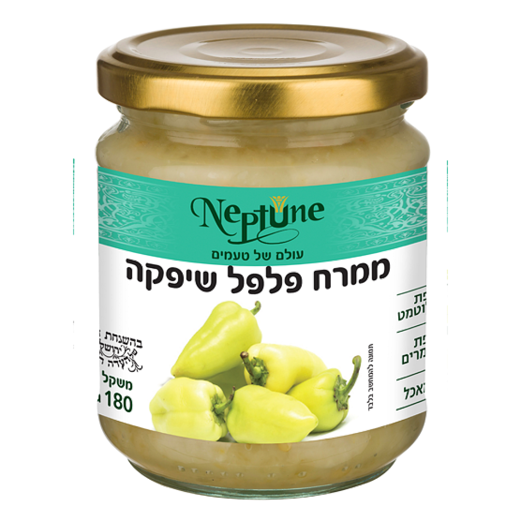 - ממרח פלפל שיפקה 180 גרם - נפטון - טופ פארם