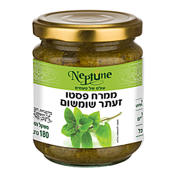 ממרח פסטו זעתר שומשום 180 גרם - נפטון