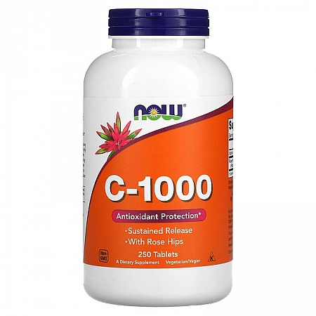 מחיר ויטמין C-1000 קומפלקס 250 טבליות - מבית NOW FOODS