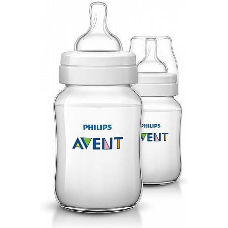 מחיר אוונט בקבוק לתינוק ללא טבעת 260 מל ליחידה (1 חודש+) 2 יחידות - מבית Philips Avent