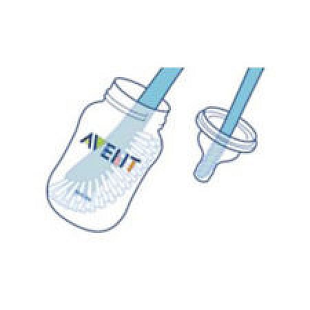 אוונט מברשת לניקוי בקבוקים צבע ורוד - מבית Philips Avent