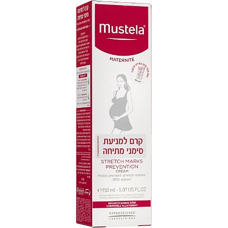 מוסטלה קרם למניעת סימני מתיחה 150 מ"ל - מבית Mustela