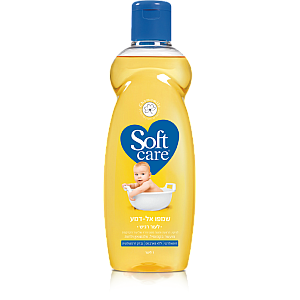 סופטקר שמפו אל-דמע לתינוק לעור רגיש 1 ליטר - מבית Softcare