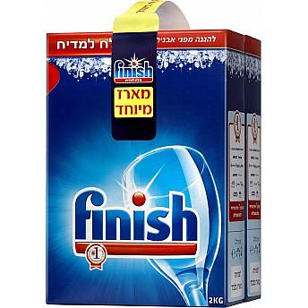 פיניש מלח למדיח להגנה מפני האבנית 4 ק"ג - מבית FINISH