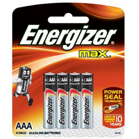 אנרג'ייזר סוללות מקס AA - אריזה 4 יחידות - מבית Energizer