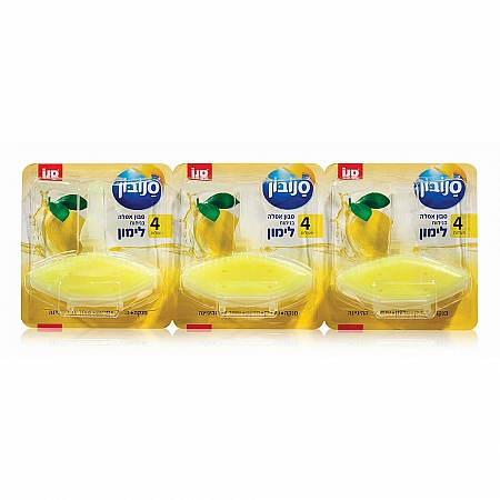 מחיר סנו סבון לניקוי האסלה לניקוי האסלה בניחוח לימון סנובון - 3 יחידות