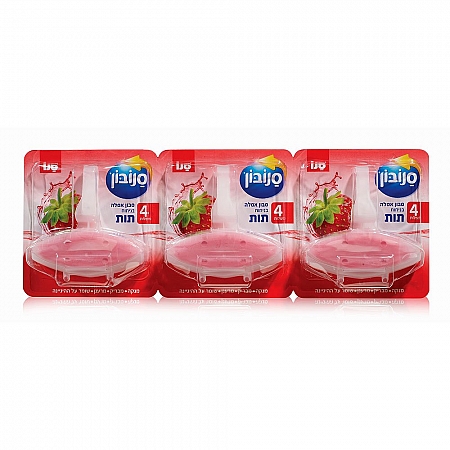 מחיר סנו סבון לניקוי האסלה לניקוי האסלה בניחוח תות סנובון - 3 יחידות
