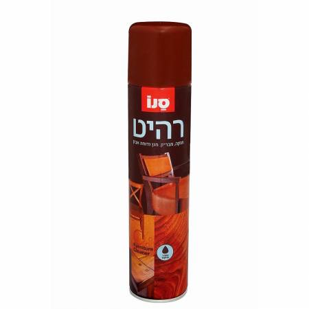 סנו רהיט ספריי עשיר בווקס - 300 מ"ל