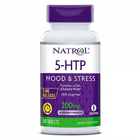 5-HTP הידרוקסי-טריפטופאן 200 מ"ג - 30 טבליות - מבית NATROL