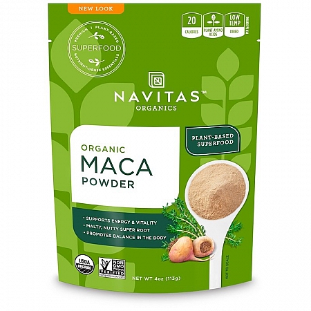 מחיר אבקת מאקה אורגני 113 גרם - מבית Navitas Organics