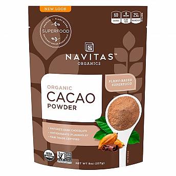 אבקת קקאו אורגני 227 גרם - מבית Navitas Organics