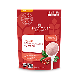 אבקת רימונים אורגני 227 גרם - מבית Navitas Organics