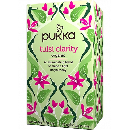 מחיר פוקה תה טולסי ריחן 20 שקיות תה פירות - מבית Pukka Herbs