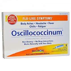 אוסילו - אוסילוקוקסינום Oscillococcinum - תכולה 6 מנות - מבית BIORON