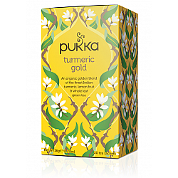 פוקה חליטות תה צמחים כורכום זהב 20 שקיקים - מבית Pukka Herbs