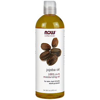 שמן אתרי חוחובה 100% טהור 473 מ”ל מבית NOW FOODS