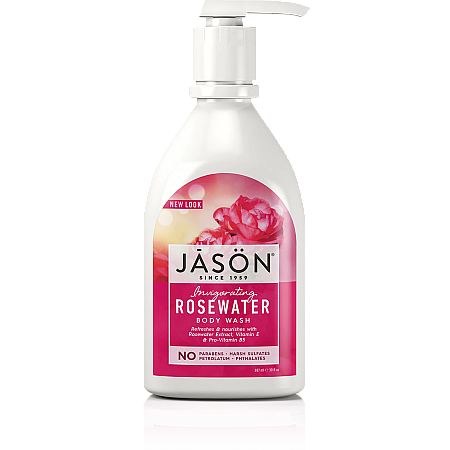 מחיר גייסון סבון גוף מי ורדים 887 מל - מבית JASON