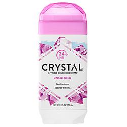 קריסטל מקורי דאודורנט סטיק מוצק מינרלי ללא ריח 70 גרם - מבית Crystal Body