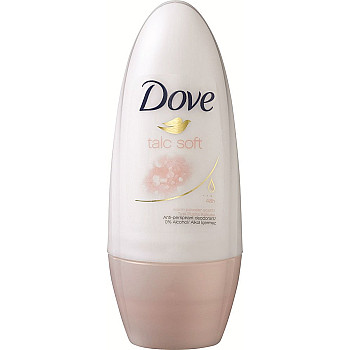 דאב דאודורנט רול-און לאישה טלק סופט 50 מ"ל - מבית DOVE
