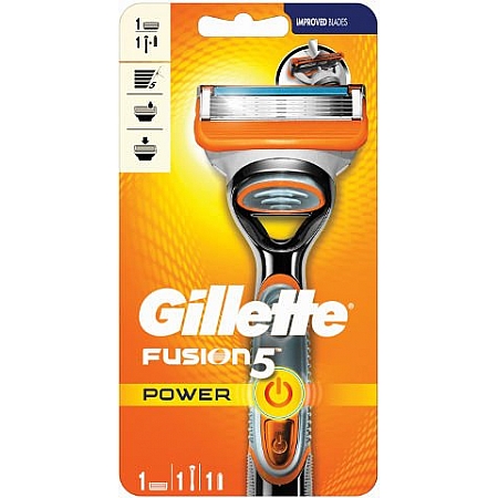 מחיר גילט פיוזן פאואר 5 מכשיר גילוח רב פעמי + 1 סכין - מבית Gillette