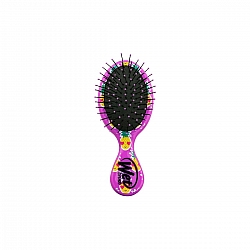 המברשת רטובה קטנה המופלאה להתרת קשרים מיני סדרה שיער שמח אננס צבע סגול - מבית Wet Brush