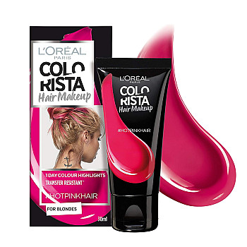  קולוריסטה איפור לשיער ורוד פוקסיה 30 מ"ל - מבית L'OREAL PARIS