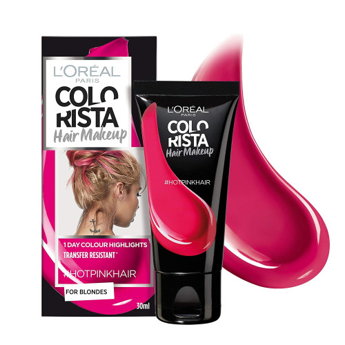 קולוריסטה איפור לשיער ורוד פוקסיה 30 מ"ל - מבית L'OREAL PARIS