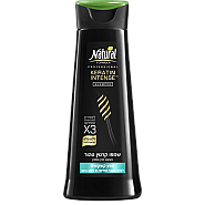 נטורל פורמולה אינטנס שמפו קרטין טהור מונע קשקשים 400 מ"ל - מבית NATURAL FORMULA