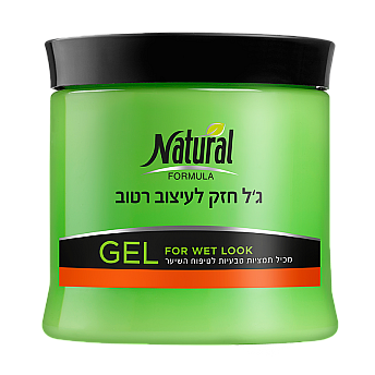 נטורל פורמולה ג'ל חזק לעיצוב רטוב 500 מ"ל - מבית NATURAL FORMULA