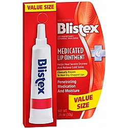  בליסטקס משחה טיפולית לשפתיים 10 גרם אריזה גדולה SPF 10 - מבית Blistex