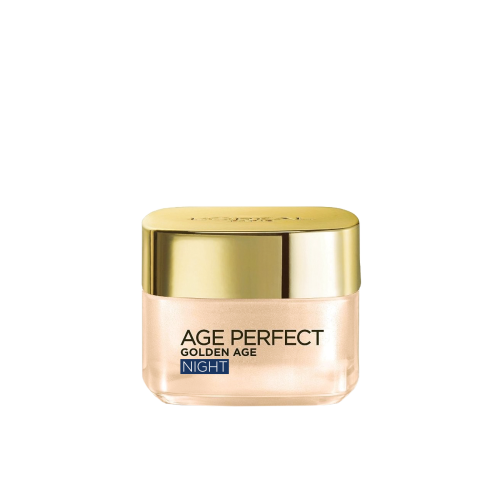 לוריאל גולדן אייג' קרם לילה עשיר למיצוק והזנה 50 מ"ל - מבית L'OREAL PARIS