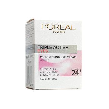 לוריאל קרם עיניים פעולה משולשת 15 מ"ל - מבית L'OREAL PARIS