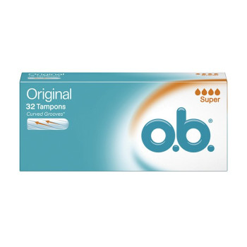 או בה טמפונים ללא מוליך סופר 32 יחידות - מבית O.B.