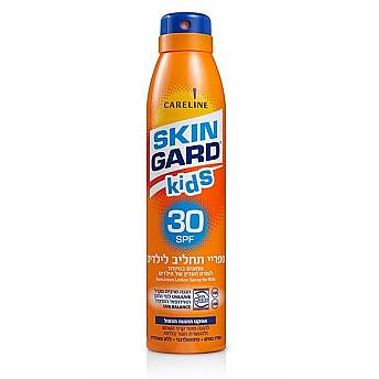 סקין גארד KIDS ספריי תחליב SPF30 לילדים 200 מ"ל - מבית SKIN GARD