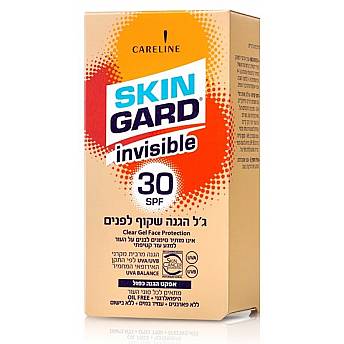 סקין גארד אינוויזבל 30 SPF ג'ל הגנה שקוף לפנים 50 מ"ל - מבית SKIN GARD