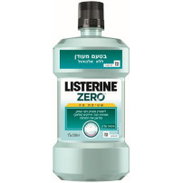 ליסטרין זירו שטיפת פה בטעם מעודן ללא אלכוהול 250 מ"ל - מבית LISTERINE